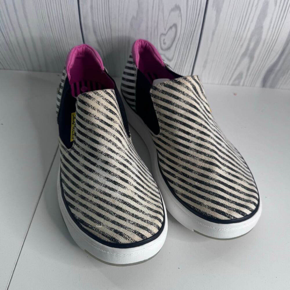 Royal Elastics x Andy Warhol Limited Edition Striped Slip on Sneaker Rare Sz 11